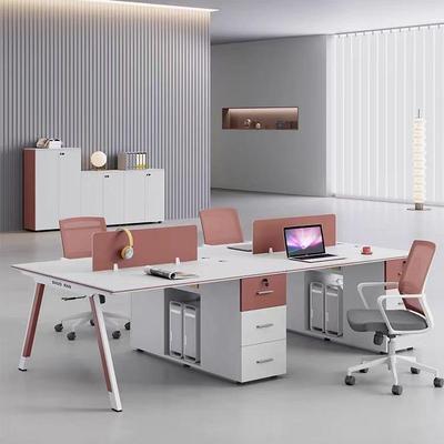 臻选职员办公桌椅组合简约现代屏风电脑桌2/4/68员工桌办公室工位
