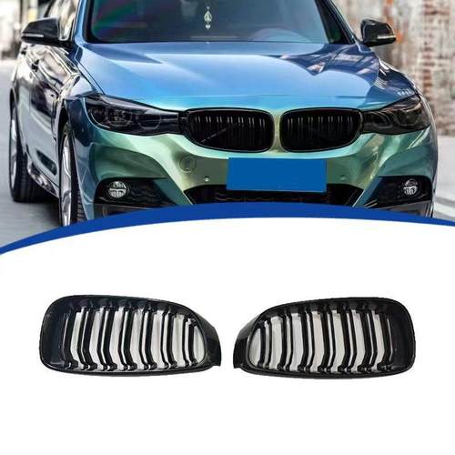 适用F34双线中网3GT中网原车替换2013-2019款ABS材质