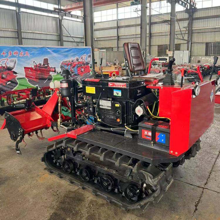 履带式微耕机硬土犁地机小型四驱座驾式旋耕机可更换多种农具,鲜花速递/花卉仿真/绿植园艺,割草机/草坪机,淘宝优惠券,粉丝福利购,淘宝优惠卷