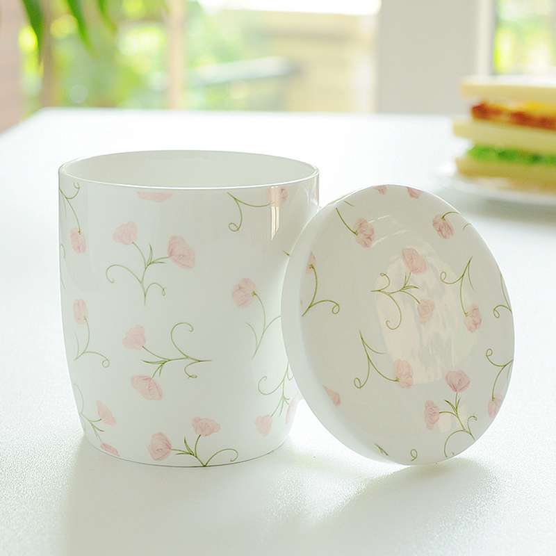 月光盖杯手工作品韩式风格陶瓷杯子情侣杯子