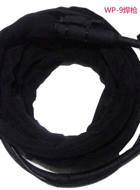 WP-9氩弧焊枪WP9F可弯曲活动枪头气冷焊把焊炬配件瓷咀夹头长短帽