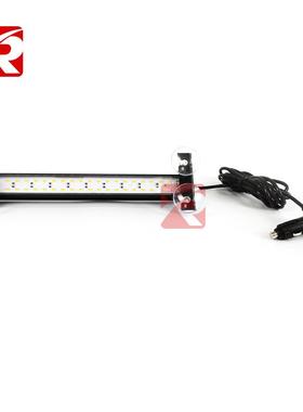 40LED开道吸盘灯车载警示灯前后挡风玻璃流水吸盘爆闪灯