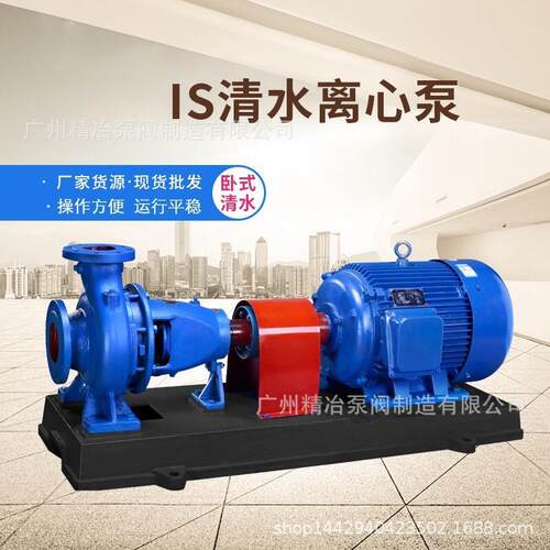 肃威IS单级清水离心泵100ZX70-80防爆离心泵热水循环泵卧式离心泵