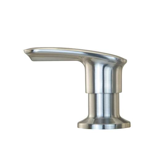 美式锌合金不锈钢厨房水槽皂液器按压式给皂器500ML容器配件