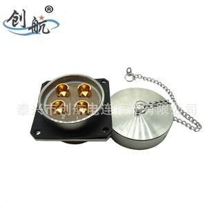 防水航空插头Y50DX系列圆形电缆线束电连接器公母头大电流航插