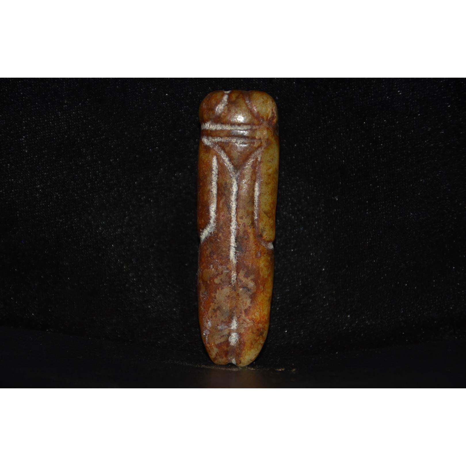 岫玉古玉老玉红山文化河磨玉古玩杂件仿古做旧收藏品