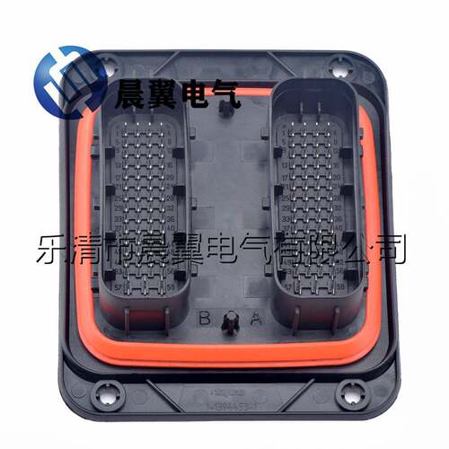 124孔汽车连接器接插件ECU针座线束插头1-1394453-1