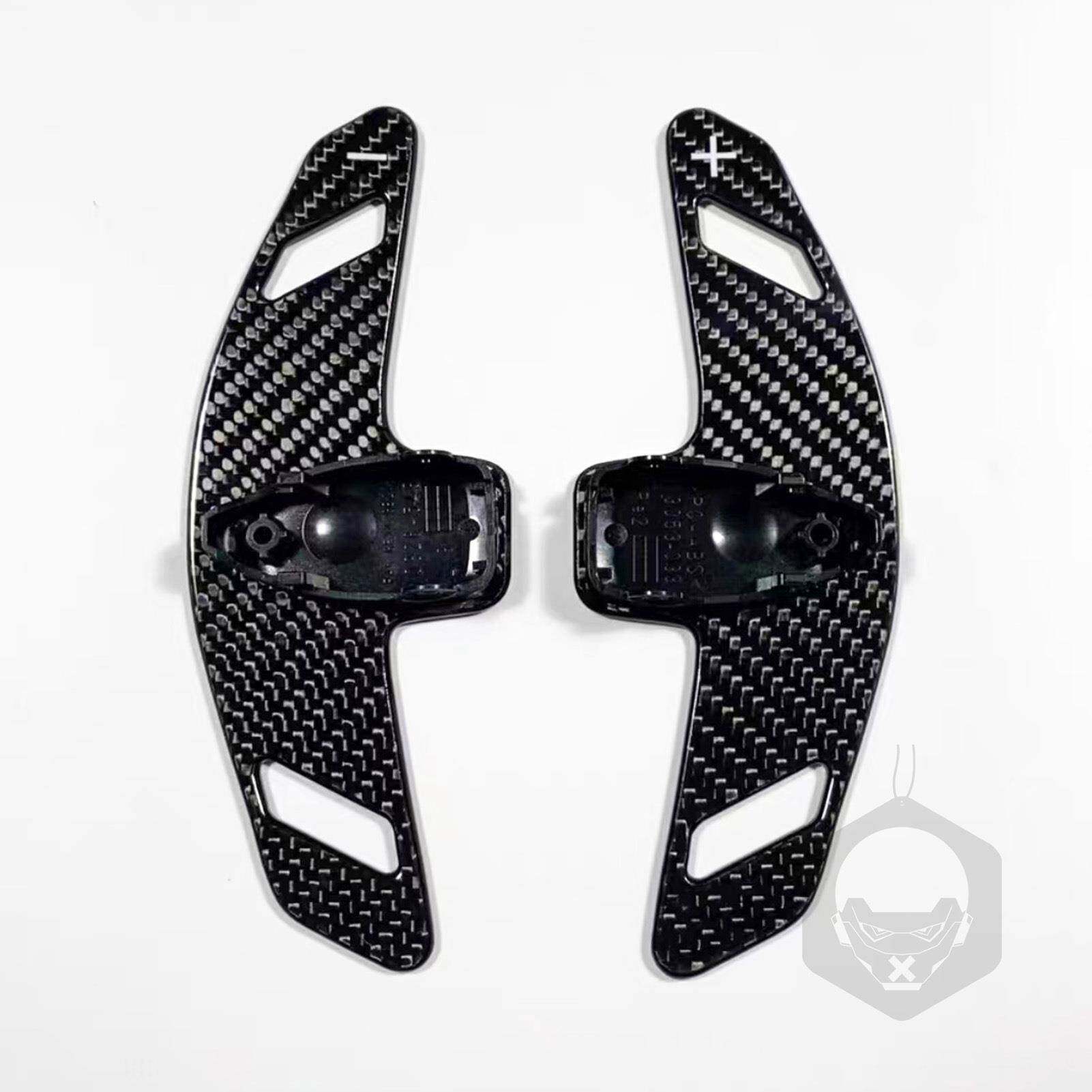 适用奔驰升级延长款ABCESVG级换挡拨片碳纤维改装内饰