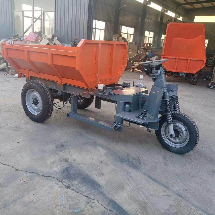 18匹建筑工程柴油三轮车机动三轮翻斗车混凝土运输自卸车