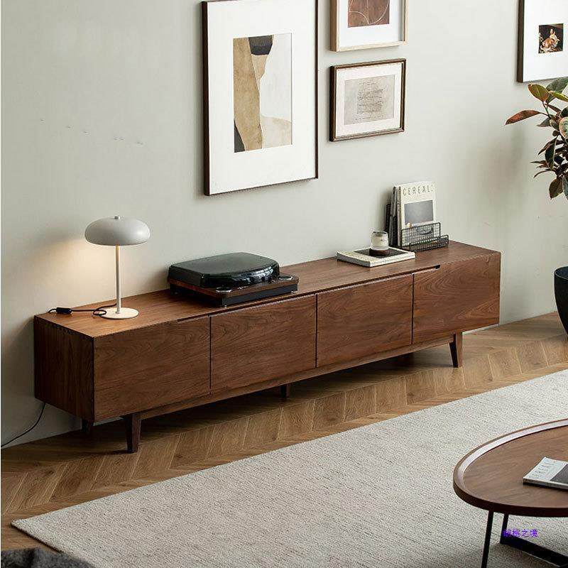 黑胡桃木落地电视柜北欧小户型视听柜现代简约客厅收纳家具,节庆用品/礼品,新娘配件,淘宝优惠券,粉丝福利购,淘宝优惠卷