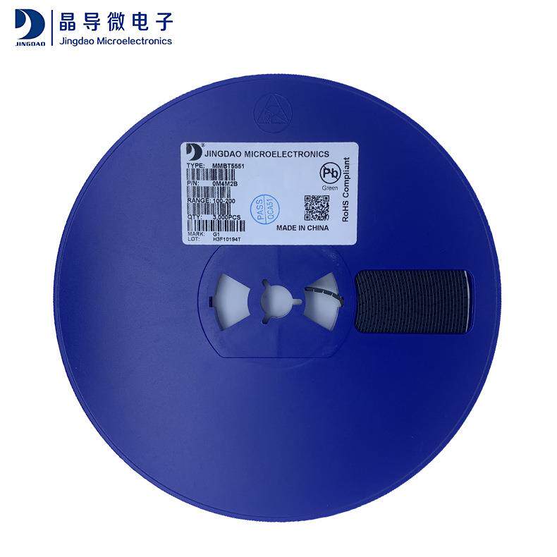 原装晶导微MMBT5551丝印G1贴片三极管电子元件NPNSOT-232N5551