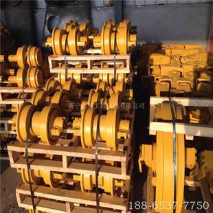 山推420推土机单边支重轮 山推SD42链条链板齿块 双边支重轮