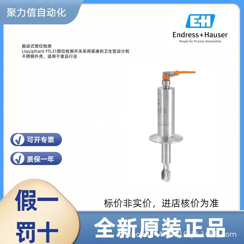 FTL31-AA1U2AAWBJ恩德斯豪斯E+H音叉液位开关压力变送器电极
