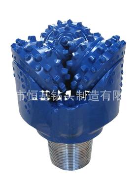 恒基制造12英寸304.8mmIADC537三牙轮镶齿钻头软至中地层适用