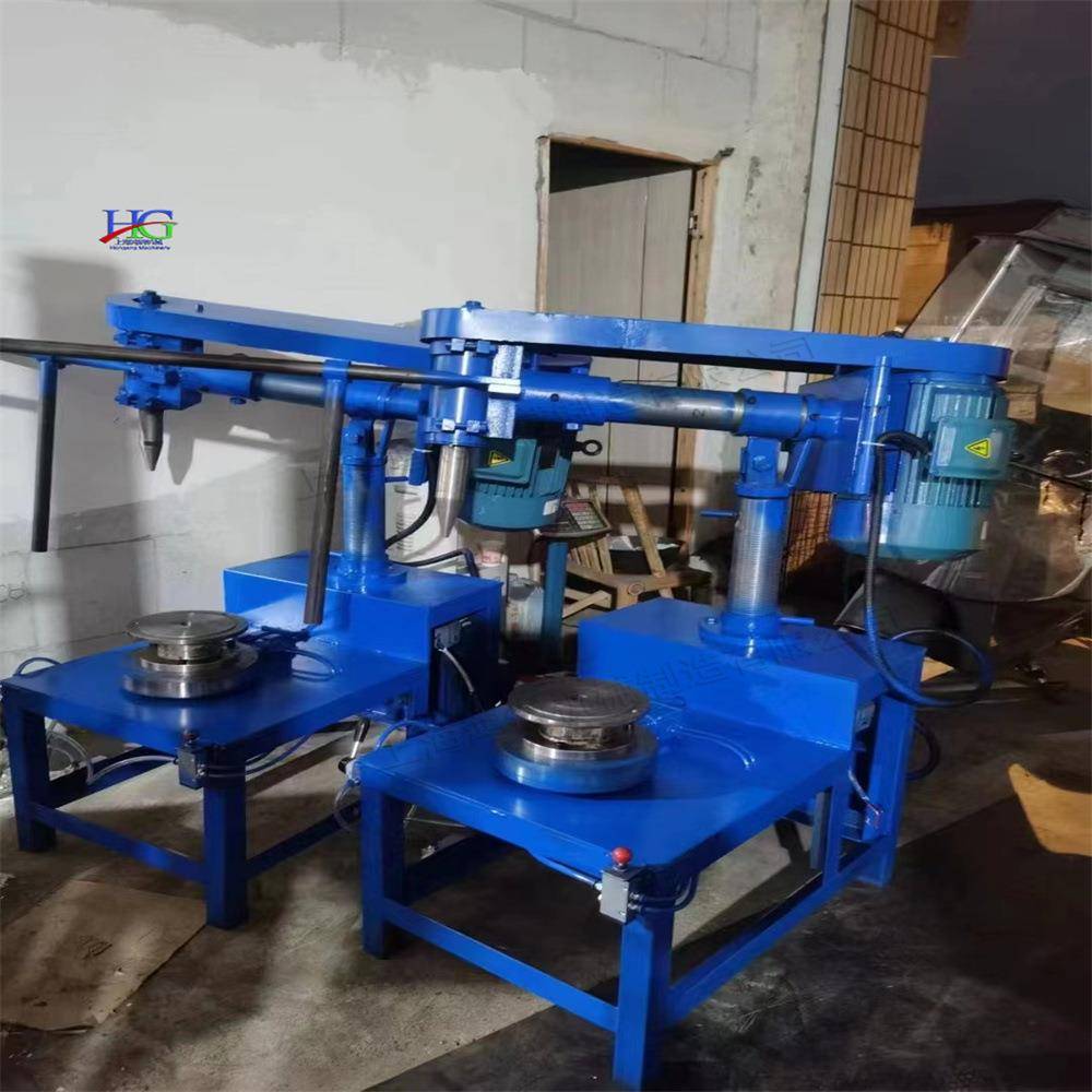 不锈钢炒锅内外砂光机铁皮炒锅电动回抛机小型全自动炊具抛光机
