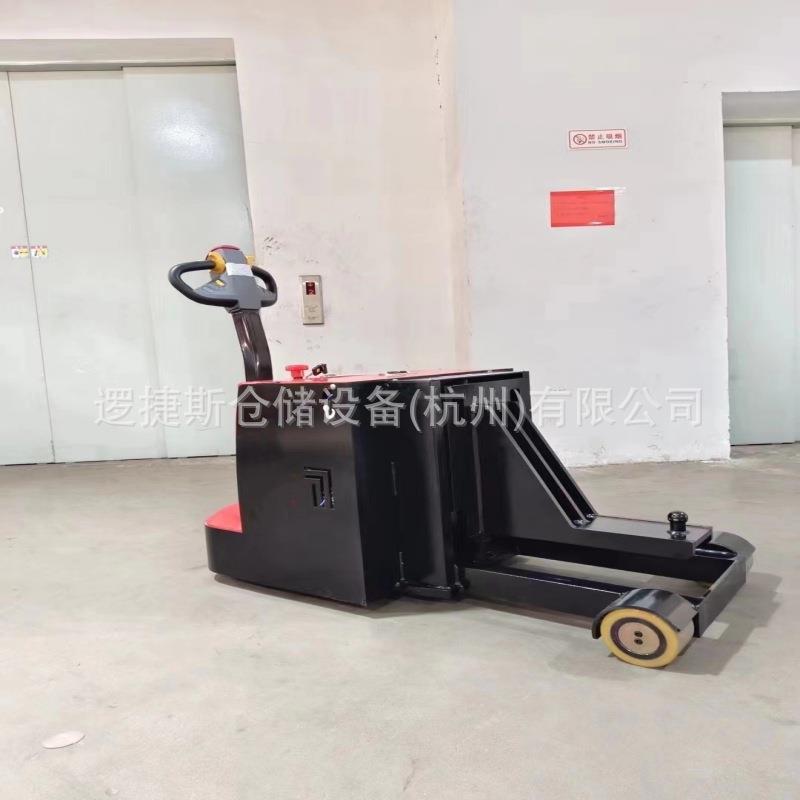 可升降电动承载式牵引车3吨5吨升降式电瓶拖头手拉式电动拖车