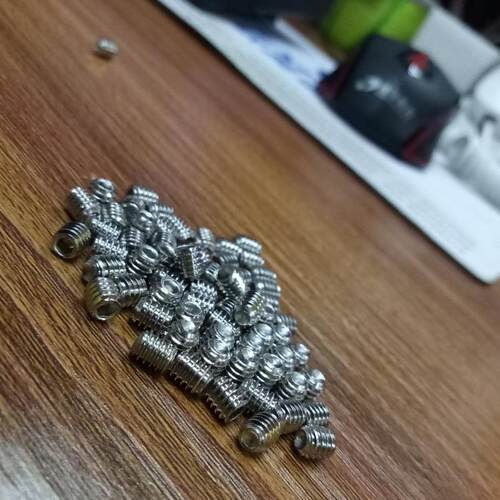 8-32美制细牙不锈钢内六角凹端/平端机米，美制紧定螺钉。