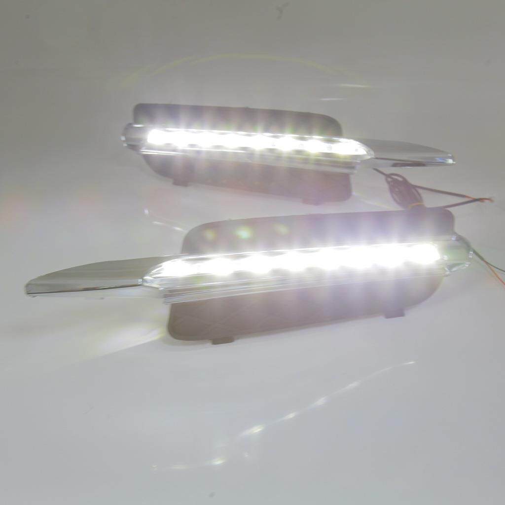 适用于07-10款宝马BMWX5专用日行灯E70日间行车灯X5电镀款