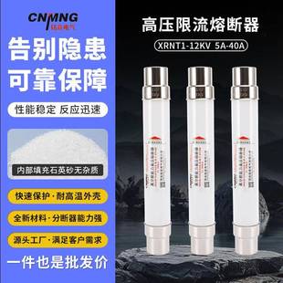 40A高分断能力熔断器熔管保险管 3.15A 12KV高压熔断器XRNT1 12KV