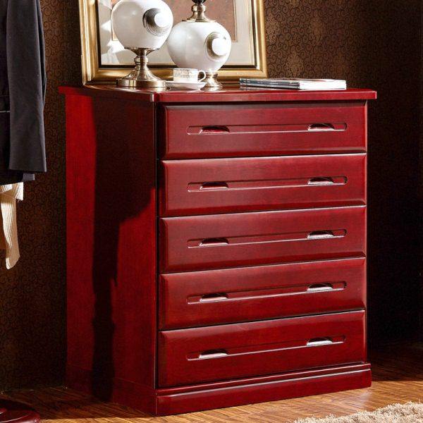 富盛五斗柜实木五斗橱富贵红家具储物柜整体斗柜抽屉式收纳柜中式,住宅家具,斗柜,淘宝优惠券,粉丝福利购,淘宝优惠卷