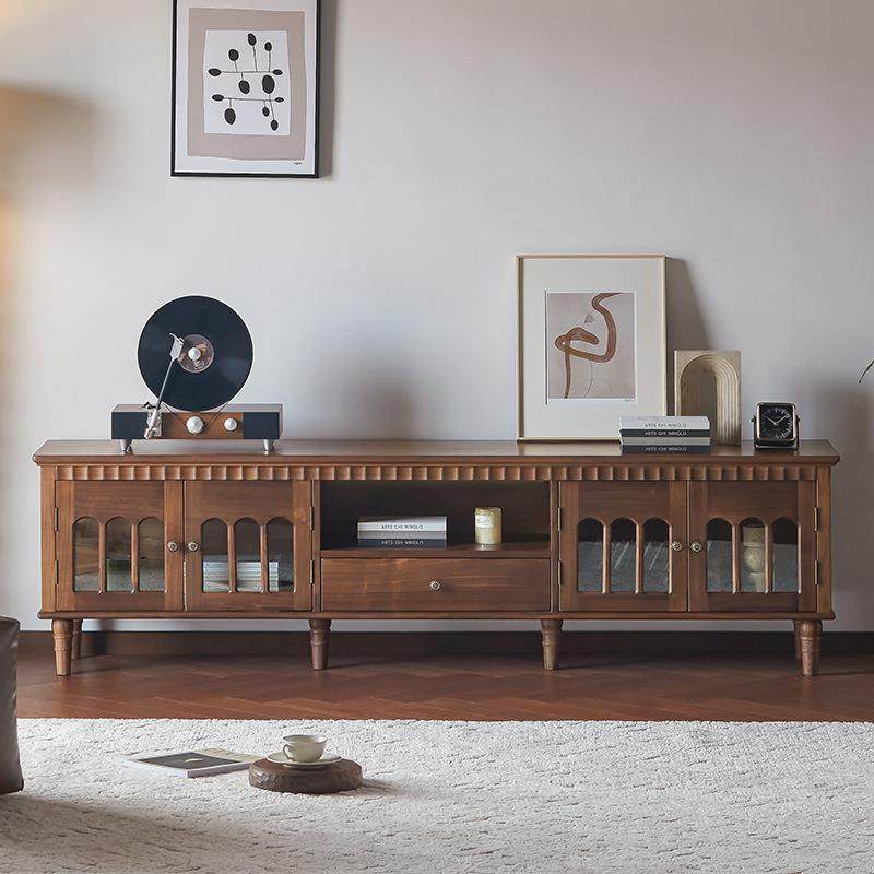北美黑胡桃木全实木美式电视柜樱桃木原木复古客厅玻璃储物电视柜,农用物资,其他肥料,淘宝优惠券,粉丝福利购,淘宝优惠卷