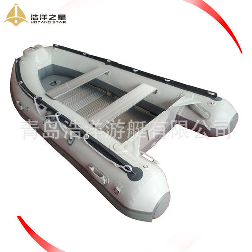 浩洋之星 高质量海帕伦钓鱼船 救援式冲锋舟  inflatable boat