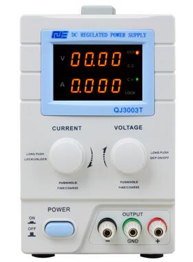 QJE久源求精直流稳压电源QJ3005T30V可调DC电源线性电源50V3A