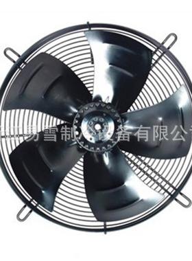 直销吸风外转子轴流风机冷凝器冷风机散热380V4级6级网罩IP54