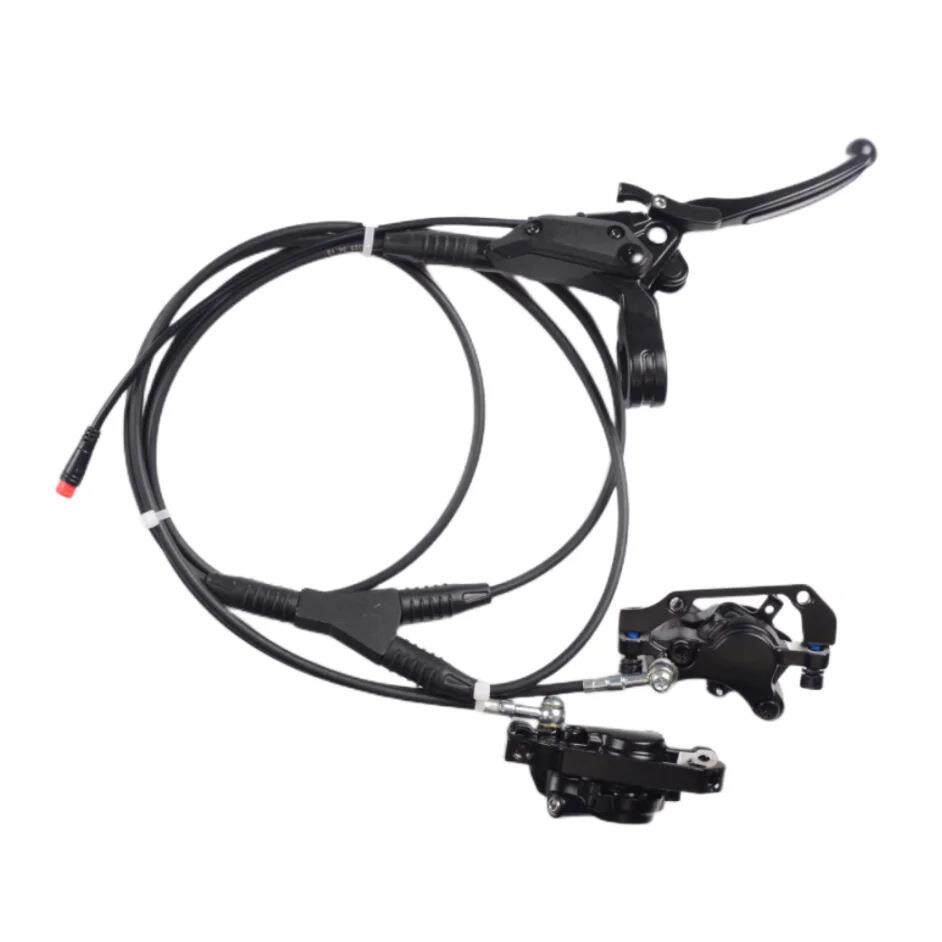 电动三轮车油刹 油碟 三轮车油压碟刹器 刹车 右手刹把