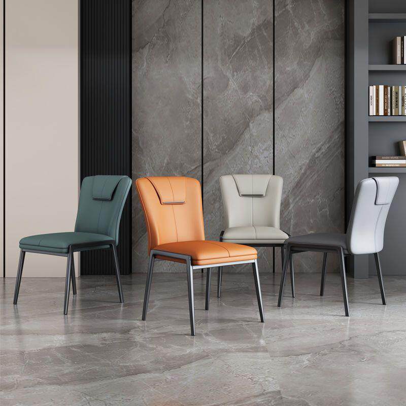 餐椅简约家用加厚凳子现代轻奢餐厅餐桌靠背椅北欧休闲咖啡酒店椅