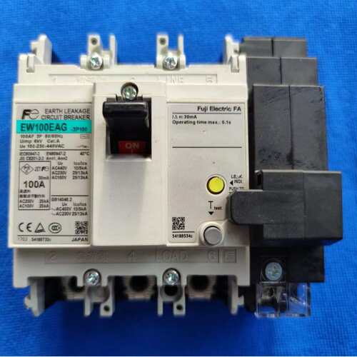 富士漏电断路器EW100EAG 3P30MA 100A  100B 外挂脱扣器BZ6F410C