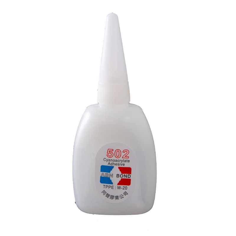 瞬干502胶水低白化木头陶瓷塑料30克3秒黏力快干办公强力大瓶