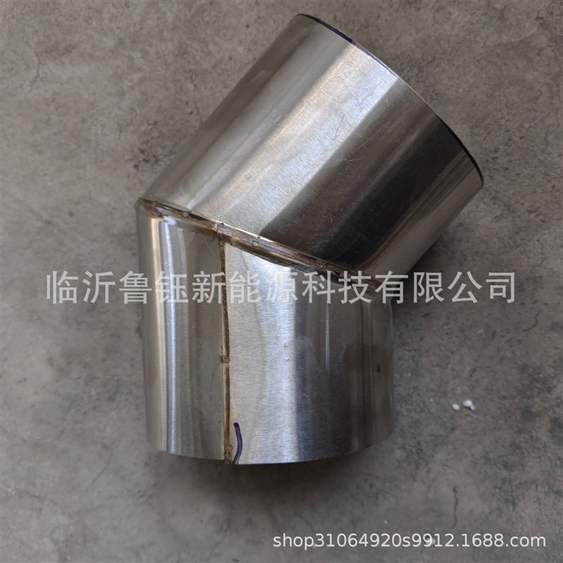 加厚不锈钢90度弯头家用取暖炉柴火炉壁炉烟筒烟囱弯头土灶排烟管