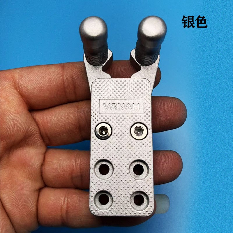 猫头鹰不锈钢夹弹器防滑自动归位高精度散放器两轴联动撒放器