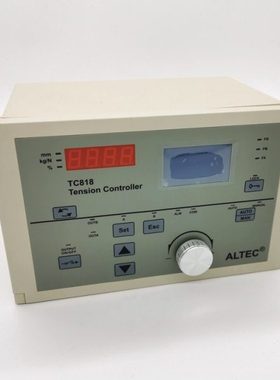 全自动张力控制器ALTEC TC818自动刹车卷径张力控制磁粉控制器