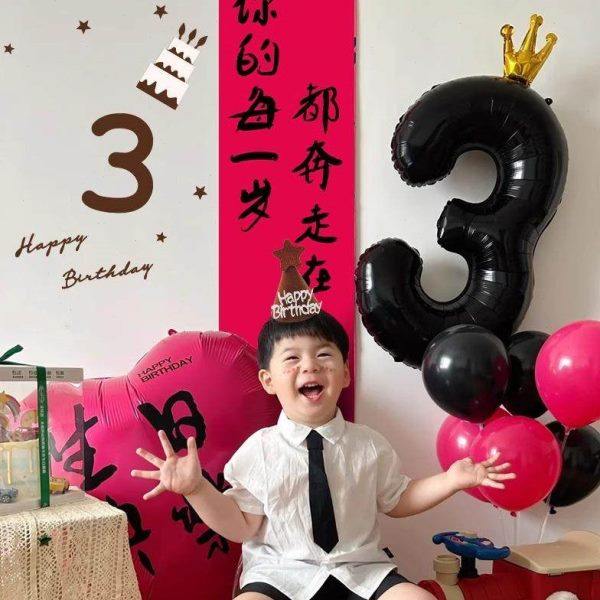宝宝周岁生日布置场景装饰数字气球挂布男女孩儿童派对拍照背景墙,节庆用品/礼品,装扮布置套餐,淘宝优惠券,粉丝福利购,淘宝优惠卷