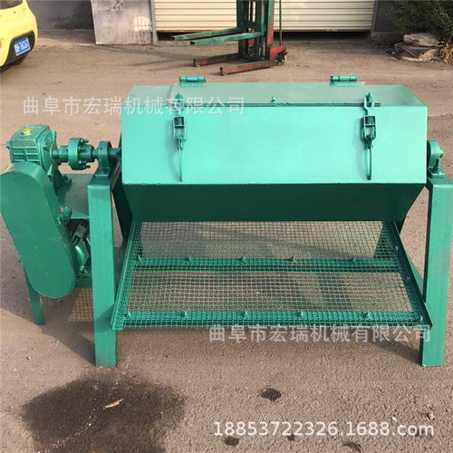 钢管切割料除锈研磨机500升滚筒除锈抛光机滚筒研磨机