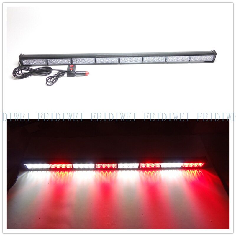 904-8 32LED大功率LED爆闪灯 长杠灯 棒子灯 棍灯 红白蓝 爆闪灯