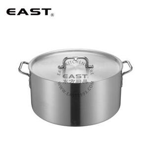 单底商用矮身铝锅汤锅内贸