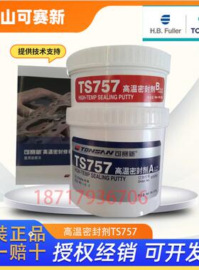 北京天山可赛新TS757修补剂高温密封剂密封胶500G耐高温设备胶