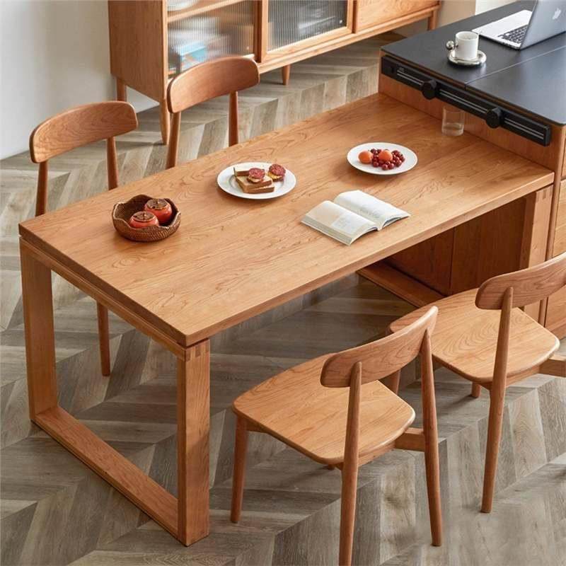 莫比恩实木餐桌樱桃木长桌北美红橡木饭桌家用书桌客厅会客桌,工业油品/胶粘/化学/实验室用品,其他实验室设备,淘宝优惠券,粉丝福利购,淘宝优惠卷