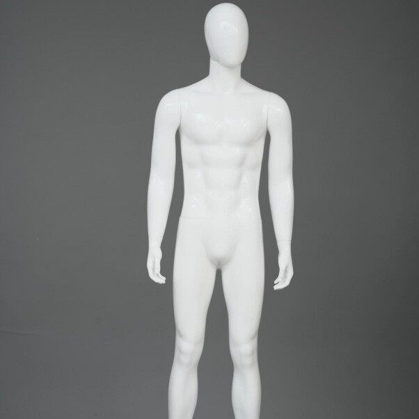 工厂批发服装展示塑料肌肉男模特服装道具加大版男版模特