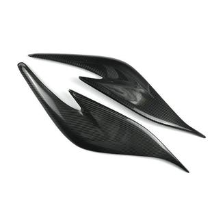 饰贴 灯眉眼眉大灯装 适用于12 15丰田普锐斯PriusZVW30碳纤维改装