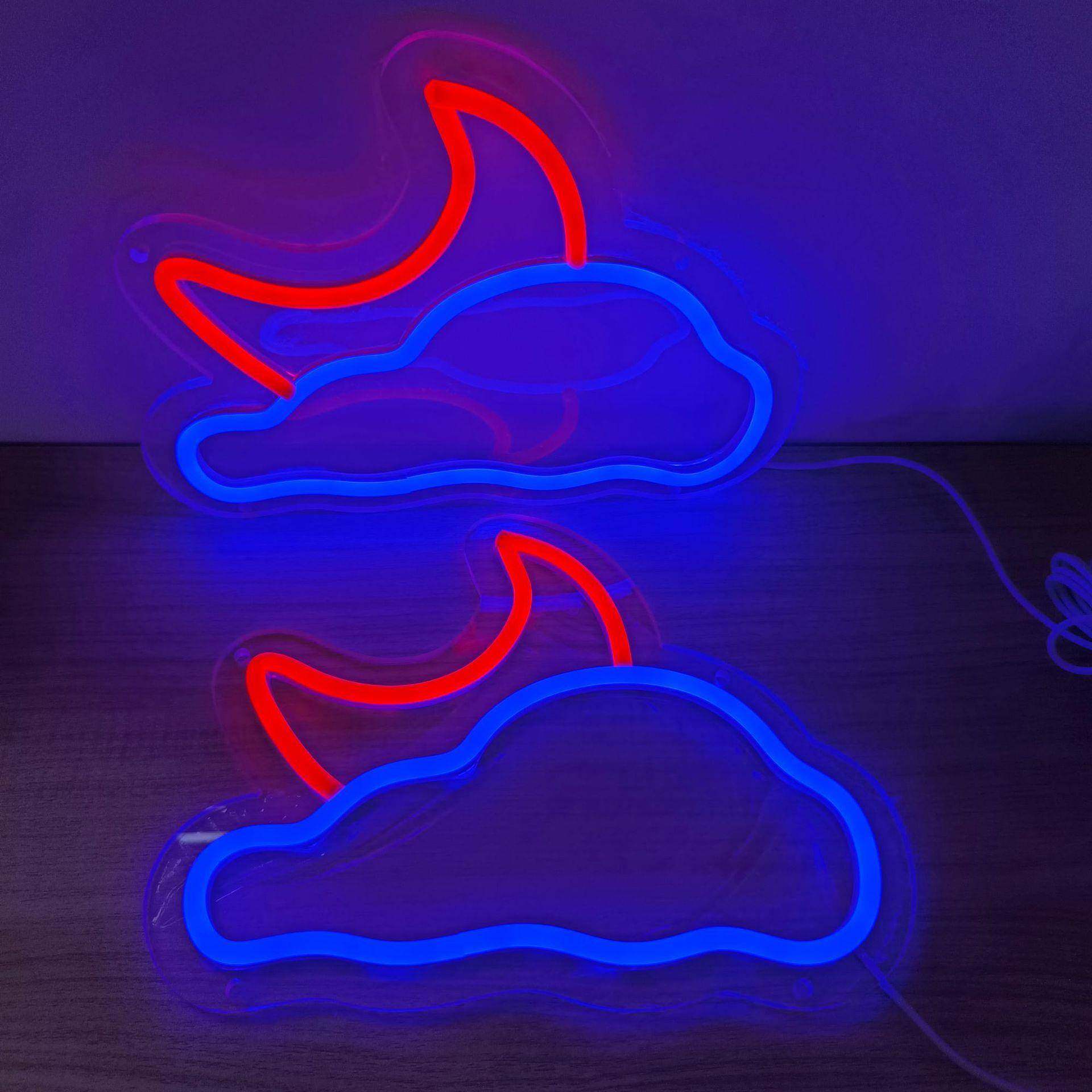 led霓虹灯月亮usb创意发光造型灯装饰灯neonflexsigns,农用物资,其他肥料,淘宝优惠券,粉丝福利购,淘宝优惠卷