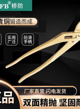 (桥防)天津桥防CNFB防爆德式套入式水泵钳T8252B