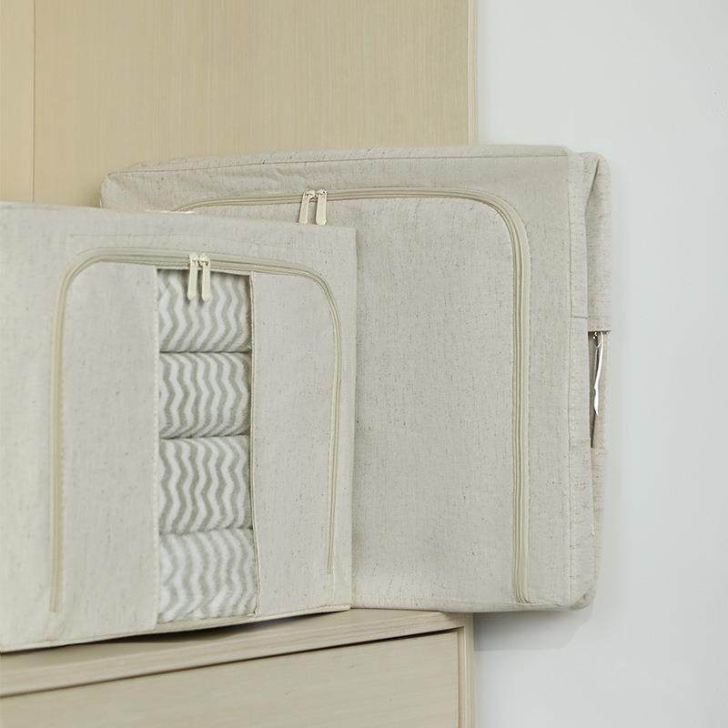 天山棉麻收纳箱家居收纳华达呢收纳筐爆款天竺棉天鹅绒收纳盒,收纳整理,烫衣板及配件,淘宝优惠券,粉丝福利购,淘宝优惠卷