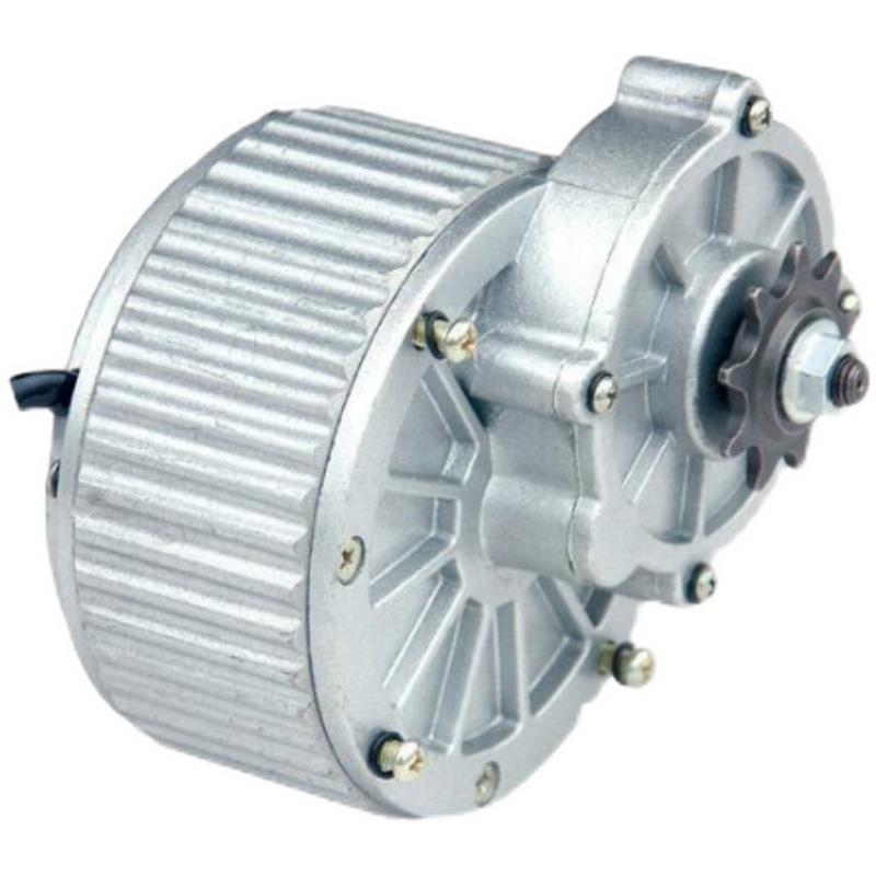 尤奈特永磁直流有刷减速电机MY1018-450W24V36v电动自行车车配件