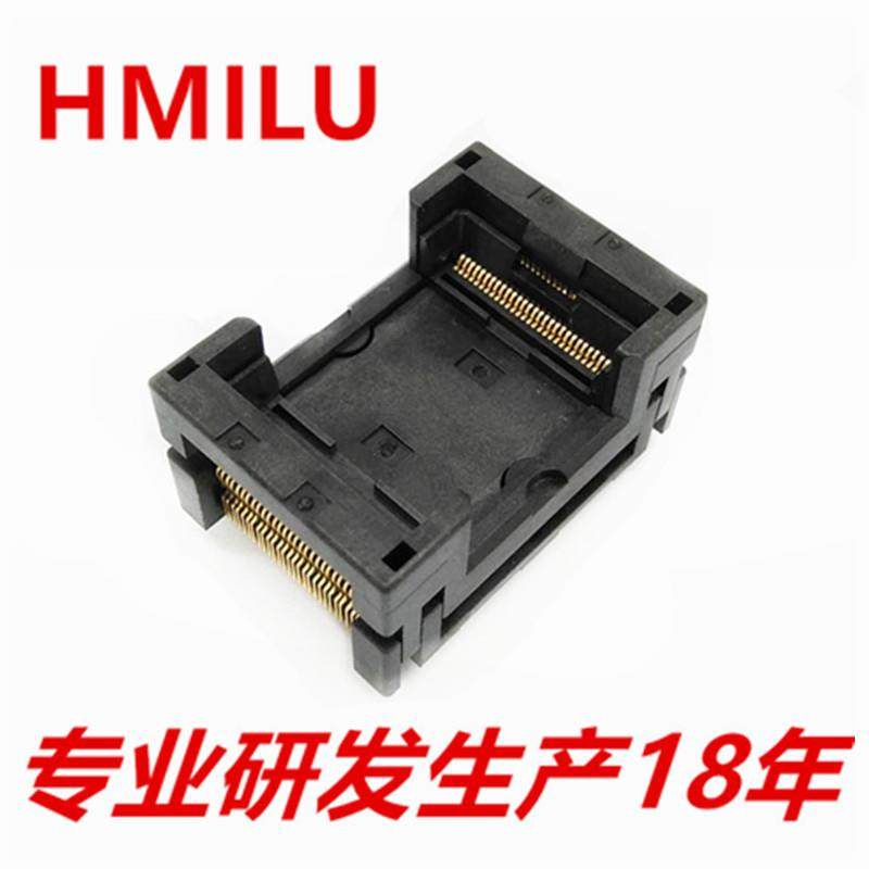 HMILUTSOP56-0.5芯片测试座IC老化座IC354-0562TSOP56空座