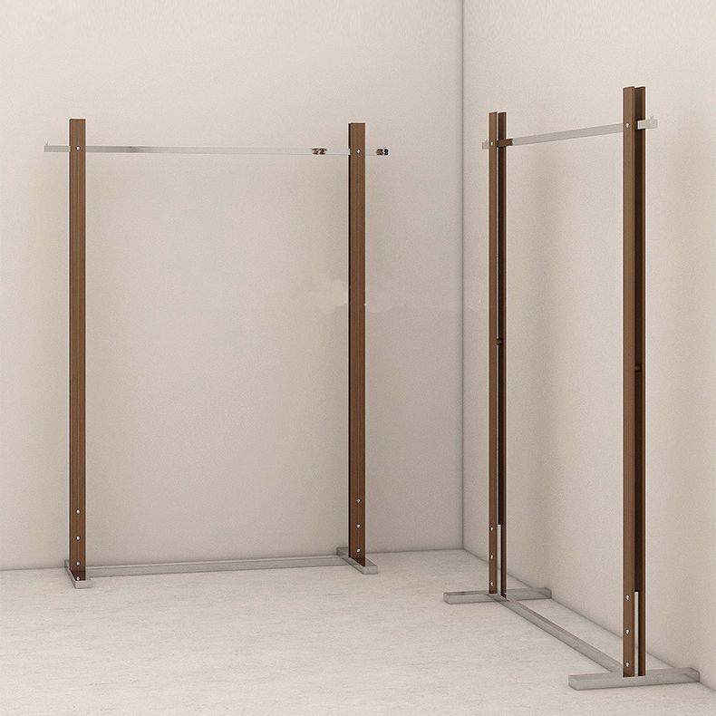 不锈钢服装店展示架陈列架简约买手店挂衣架落地架子女装店中岛架