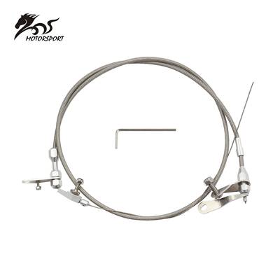 适用福特C6TransC-6的不锈钢编织降档拉索变速器止动装置